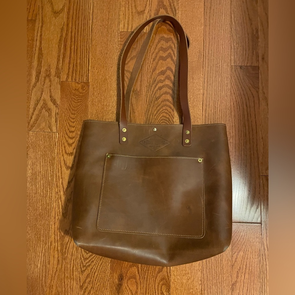 Lifetime Leather Tote